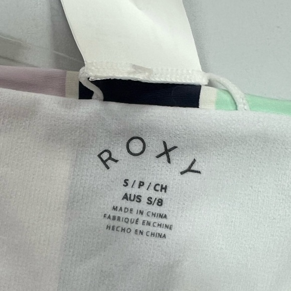 Roxy Colorful Striped Bikini Bottom - Picture 9 of 9